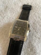 Hamilton Mount Vernon Auto Watch Black Dial Genuine Leather Timepiece Premium