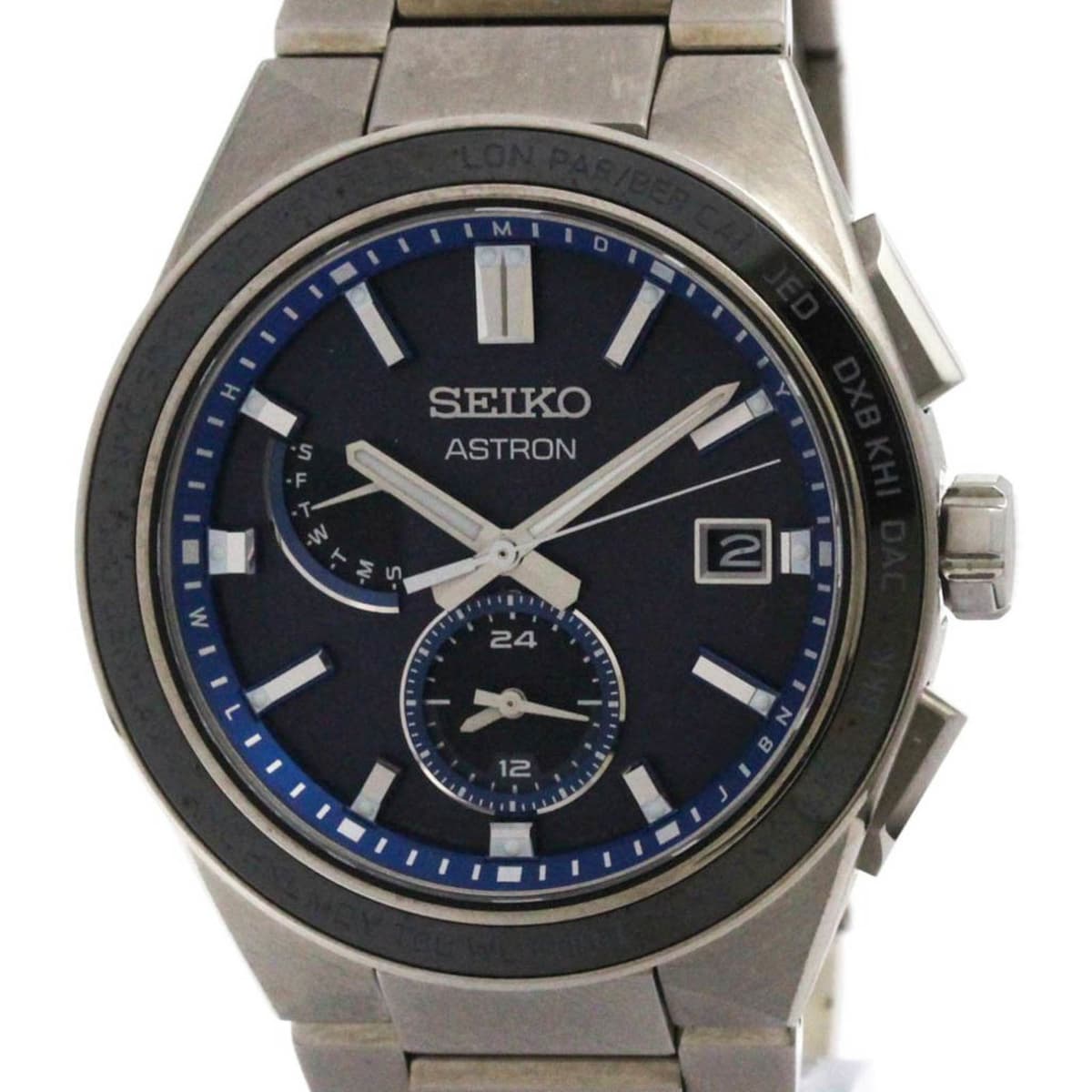 SEIKO Astron Nexter Titanium Solar Watch SBXY051 8B63-0BD0