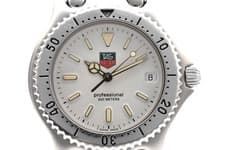 【NEAR MINT】TAG Heuer S99.006M 38mm White Dial Men's Quartz Watch From JAPAN