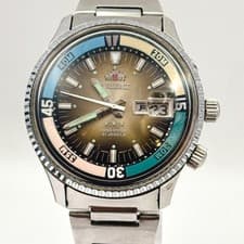 ORIENT King Diver 21 Jewels Automatic Day-Date Men's Watch Vintage 1970s