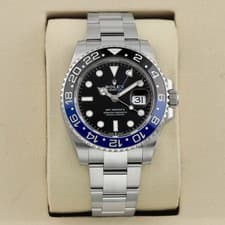 Rolex GMT Master II Batman 40mm 126710BLNR Oyster