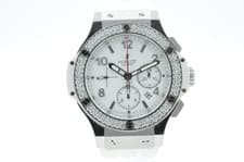 Hublot Big Bang White 44 mm 301.SE.230.RW.114 Diamond Bezel watch - FULL SET