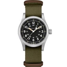 *BRAND NEW* Hamilton Khaki Field Mechanical Textile Strap Men's Watch H69439931