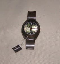 Citizen Blackie Automatic 38mm men's watch used well condition