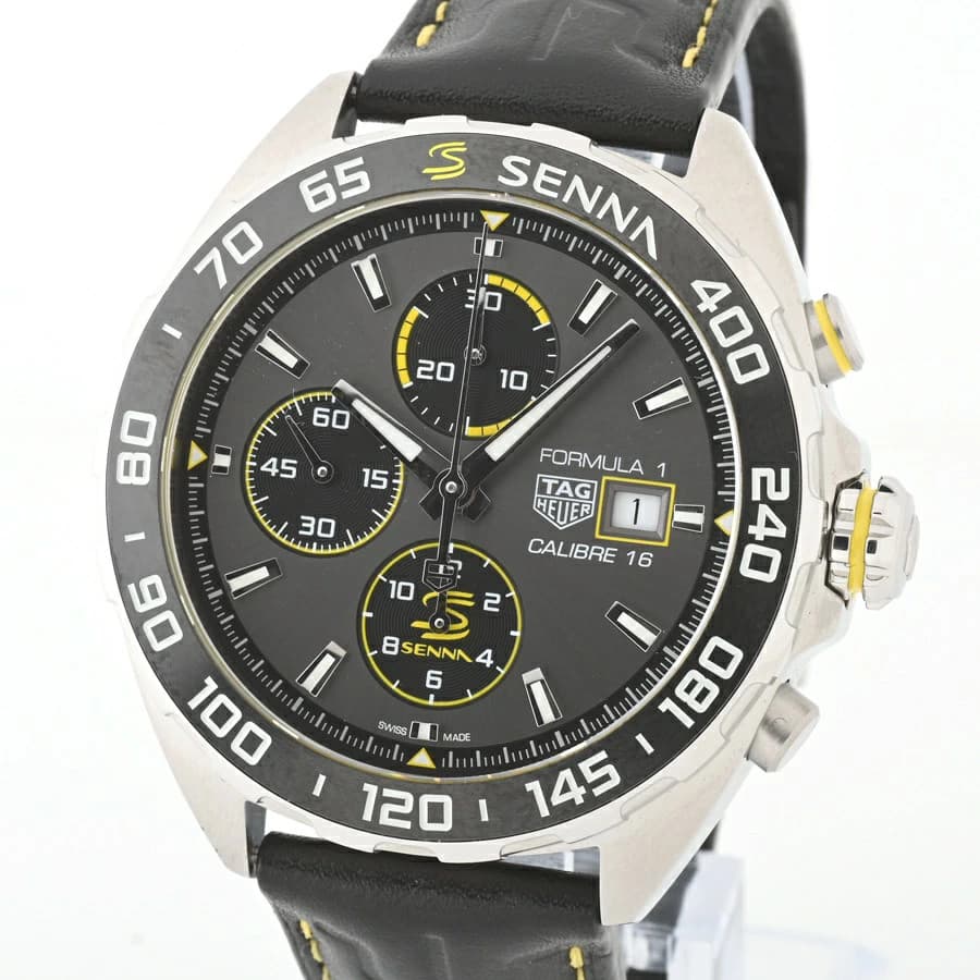 TAG HEUER Formula 1 Chronograph CAZ201B.FC6487 Senna Special Edition #0100