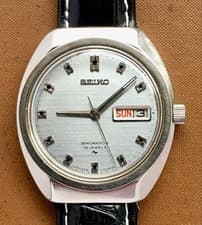 Seiko Matic-P Automatic Watch 1969 5106-7010 35mm Japan Vintage Timepiece