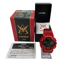 CASIO wristwatch quartz G SHOCK Gundam 35th anniversary Char Aznable model GD 10