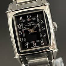 Masterpiece Girard Perregaux Square Black 2590 Mechanical Watch Rectangular