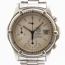 Tag Heuer 2000 Series 262.206-1 Mens Quartz Working Vintage Luxury Swiss Watch