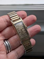 Vintage Bulova President Wristwatch - Original Bracelet - Curvex - Serviced