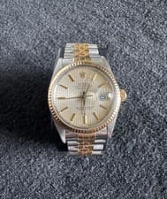 Vintage 1987 Rolex Datejust 36mm Ref. 16013 Tapestry Dial Circa 1987