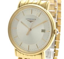 LONGINES Grand ClassicL 4.720.2 Vintage Quartz  Men's Watch Gold Date