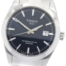 TISSOT T127407 Gentleman Powermatic 80 Men's Watch From Japan G0419