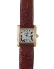 Cartier Tank Francaise 1840 Automatic 18K Gold Women's  Watch.