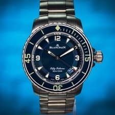 Blancpain Fifty Fathoms Automatique Titanium 45mm – BOX & PAPERS – 5015-12B40-98