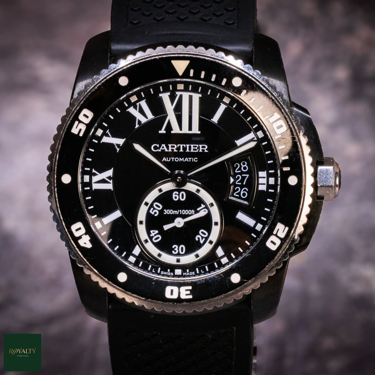 Cartier Calibre de Cartier Diver WSCA0006 Black ADLC 42mm 2017 Complete Set