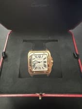 Cartier Santos 100 Ref 2792 18K Rose Gold Automatic – Large Model – Authentic