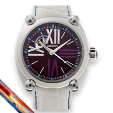 Seiko Galante SBLL003 8L3800C0 Men's Automatic Watch Stainless Steel Purple Dia