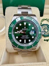 Rolex Hulk Submariner - Complete Set