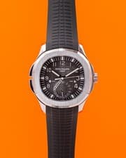 UNCUT Patek Philippe Aquanaut Travel Time 40.8mm 5164A-001 Black 2020