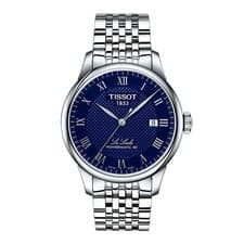 Tissot Le Locle Powermatic 80 Automatic Men's Watch Blue Dial Steel Bracelet T00