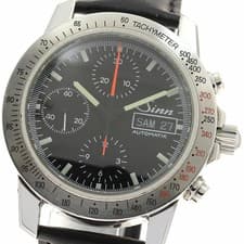 Sinn 303 Autobahn Chronograph Day Date Automatic Men Watch