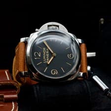Panerai Luminor 1950 3 Days PAM00372 47mm Stainless Black Dial Box Papers 2013