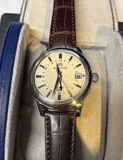 Grand Seiko Elegance Beige Men's Watch - SBGM221