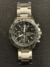 Seiko Prospex Sky Professional SBDL029 Solar Chronograph JDM Pilot Watch