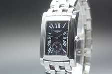 [Near MINT] Longines Dolce Vita L5.655.4 26mm Black Dial Quartz Men's Watch