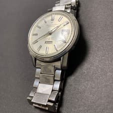 Seiko Seikomatic Weekdater SS Silver Round Automatic Date/Day 26-Jewels Men's