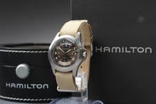 [MINT w/ Box Paper] Hamilton Khaki Field H644510 Brown Dial Men's Quartz Watch