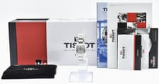 TISSOT T02.1.285.74 T-Wave Quartz Womens Watch Diamond Mother of Pearl Dress Box