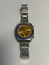 Seiko Pogue 6139-6002 men Chronograph Automatic Vintage Watch. Spares or repair