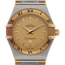 OMEGA 1262.10.00 Constellation Champagne Dial Quartz Yellow Gold Stainless