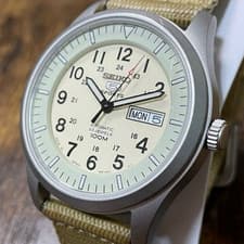 SEIKO 5 Sports SNZG07J1 Automatic Watch Serviced Dec 2025 Japan Made