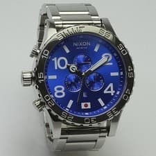 NIXON 51 30 Chrono Quartz Diver Watch Mens 300m Japan Made USED