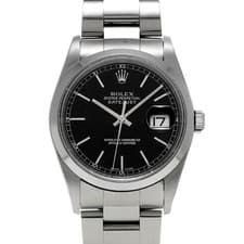 ROLEX Datejust 16200 black WATCH 716163