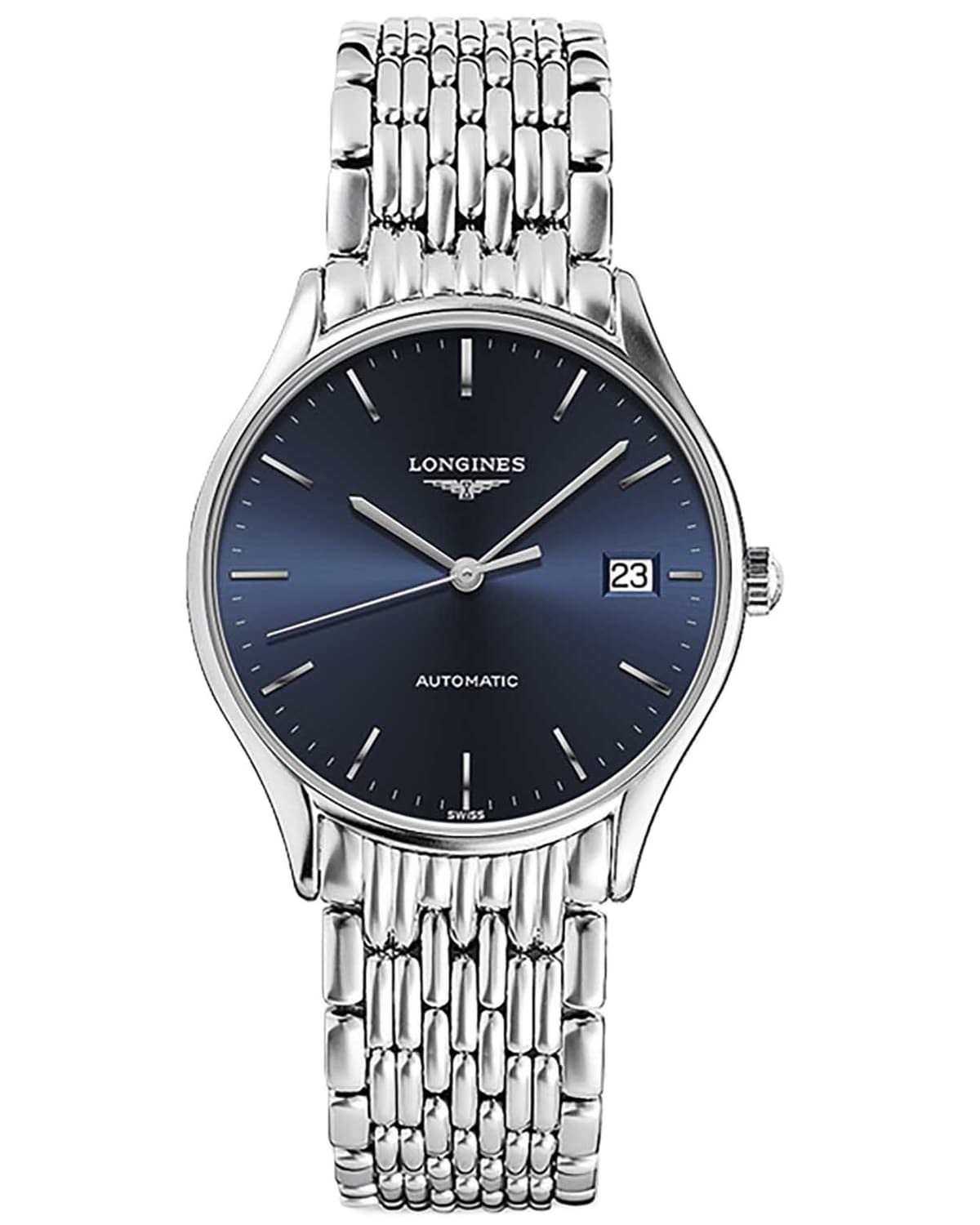 Longines Lyre Automatic 35MM Blue Dial SS Unisex Watch L4.860.4.92.6