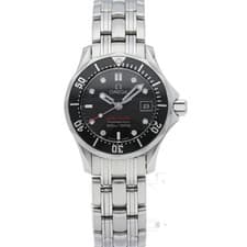 Used Omega Seamaster Diver 300M Quartz 28mm 8P Diamond Seamaster Watch