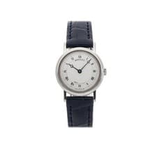 Breguet Classique White Gold Manual 25mm Silver Dial Strap Watch 8560BB/11/942