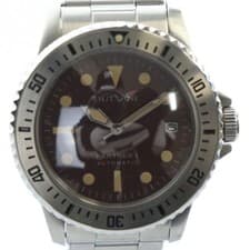 Outline OUTLINE PARTNER 1 Partner 1 Watch Automatic Date Calendar Round Silver