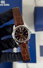 Grand Seiko Heritage Brown Sunray Dial 36.5mm SBGW293 2023 Complete Set