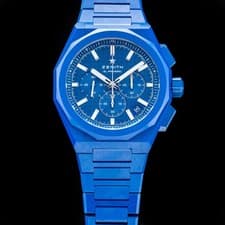 Zenith Defy Skyline 49.9502.3600/51.I001 42mm Blue Ceramic El Primero Auto Box