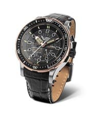 VOSTOK EUROPE Men Analog Casual Watch Classic Dress Black Dial Waterproof Round