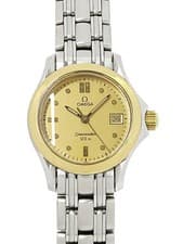 OMEGA Seamaster 120 Quartz Watch Ladies Gold Dial 26mm