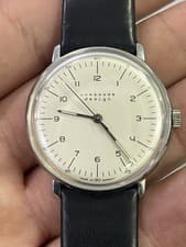 junghans max bill 34mm Manual