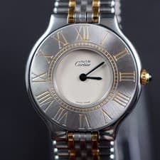 Cartier Must de Cartier 21 in stainless steel and gold - quartz movt – 31mm