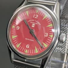 Fabre Louva 70s Manual Winding Antique Watch Dial Working Repair