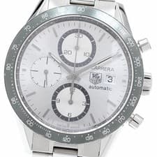Tag Heuer TAG HEUER CV2011 Carrera Chronograph Automatic Men s with  914608 Used
